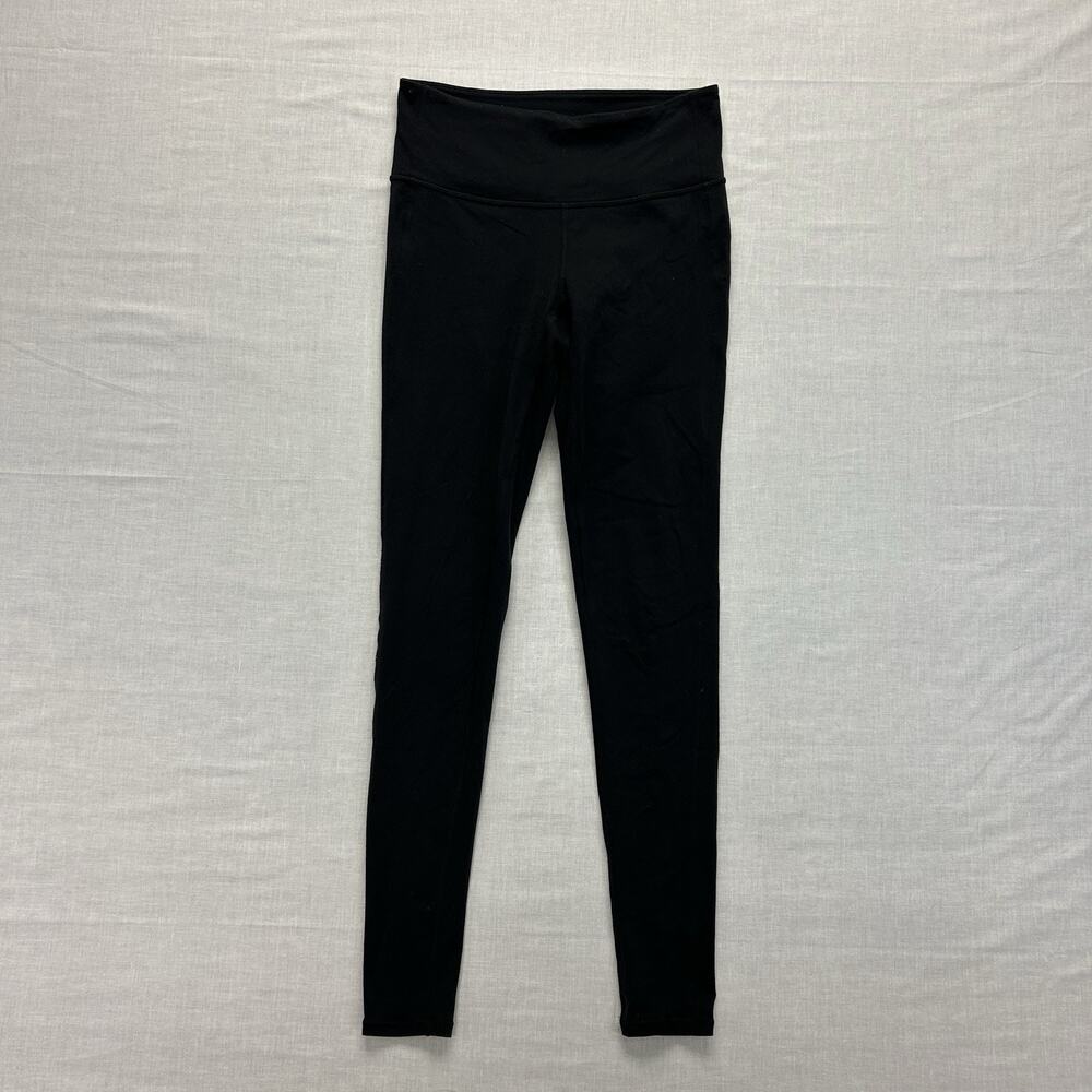 Athleta High Rise Chaturanga Tight Leggings Womens XS Black Yoga Stretch Gym Run